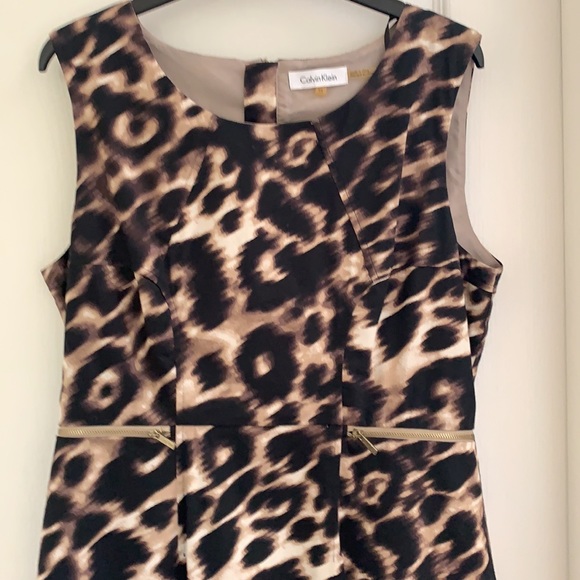 Calvin Klein animal print dress - Picture 5 of 11